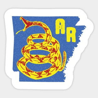 Arkansas Gadsden Snake Sticker